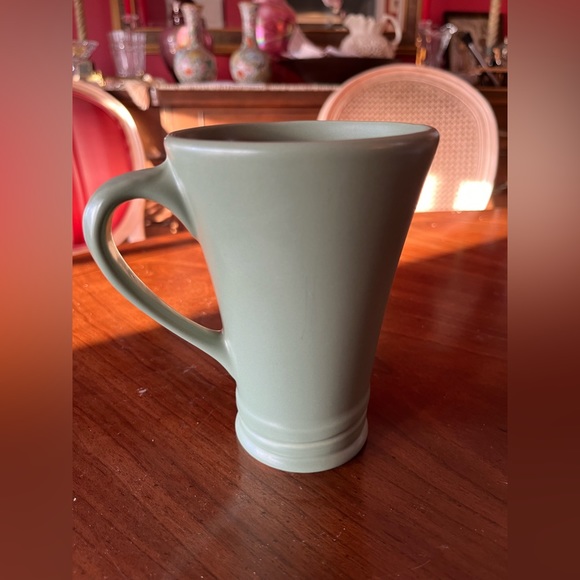 Pfaltzgraff  Winterwood, Large Stein/Latte Mug in Sage Green 5 3/8” Tall - Picture 7 of 9